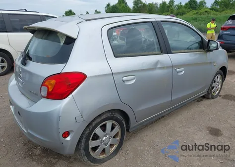 2014 Mitsubishi Mirage Es из США, поврежденный, VIN ML32A4HJ4EH015333
